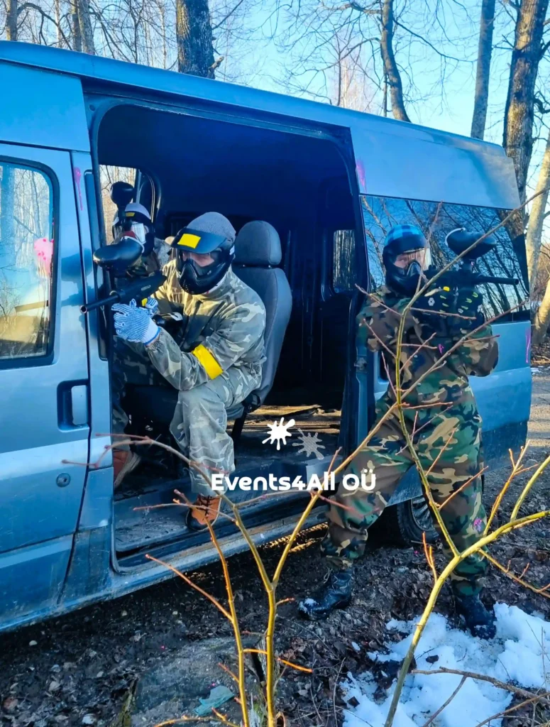 car paintball
