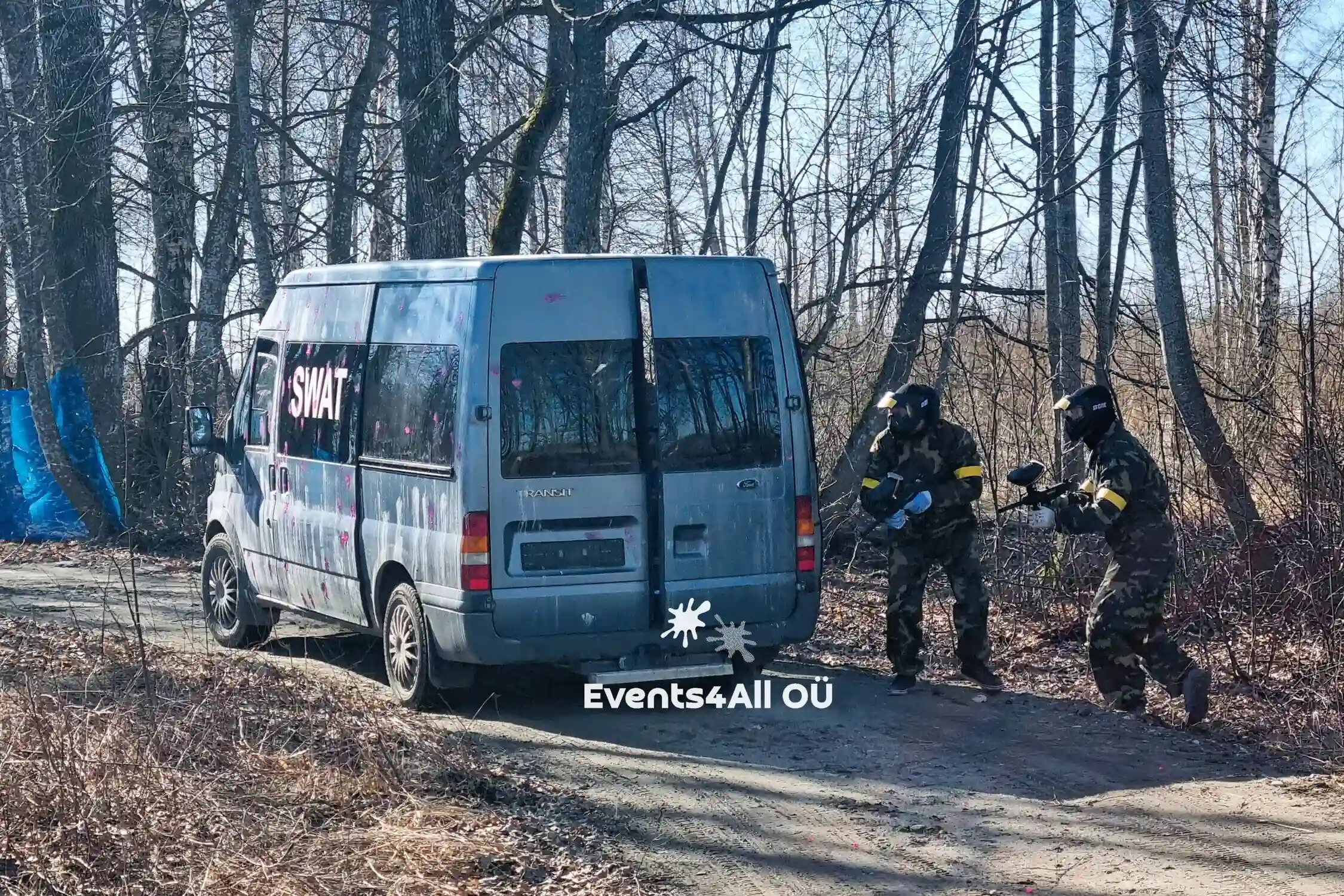 car paintball