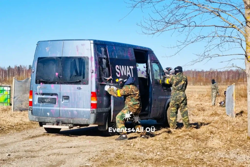 car paintball