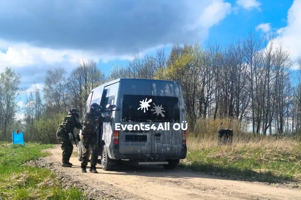 car paintball