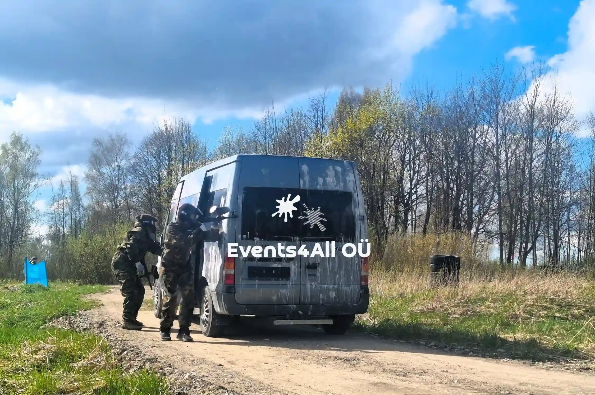 car paintball