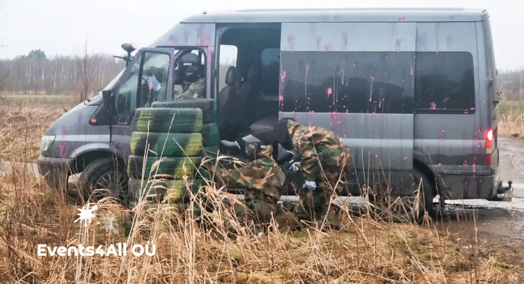 car paintball